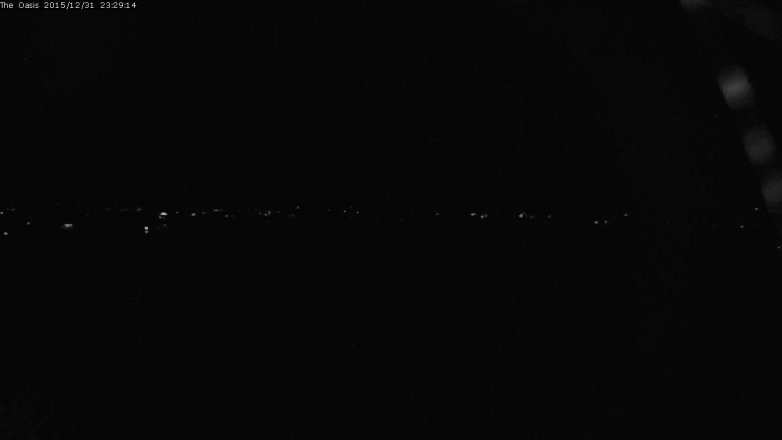 Lake Travis webcam, December 31, 2015 10:35 PM CT
