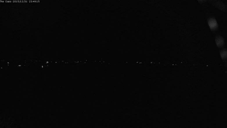 Lake Travis webcam, December 31, 2015 10:55 PM CT