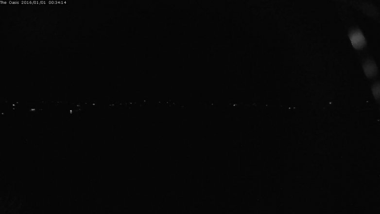 Lake Travis webcam, December 31, 2015 11:40 PM CT