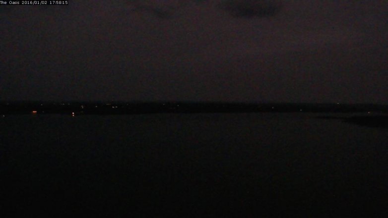 Lake Travis webcam, January 2, 2016 5:05 PM CT