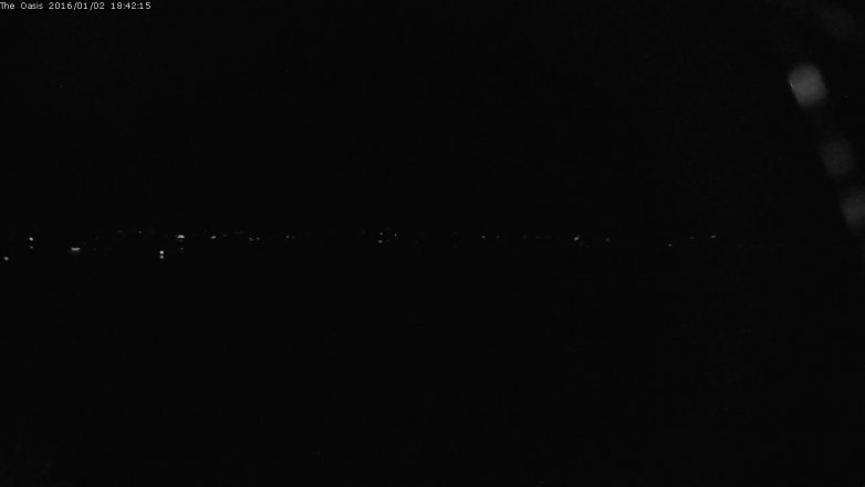 Lake Travis webcam, January 2, 2016 5:50 PM CT