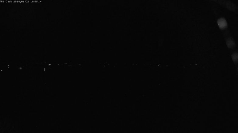 Lake Travis webcam, January 2, 2016 5:55 PM CT