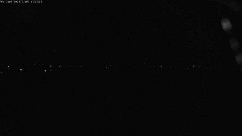 Lake Travis webcam, January 2, 2016 6:10 PM CT