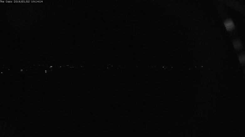 Lake Travis webcam, January 2, 2016 6:20 PM CT