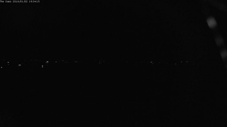 Lake Travis webcam, January 2, 2016 6:40 PM CT