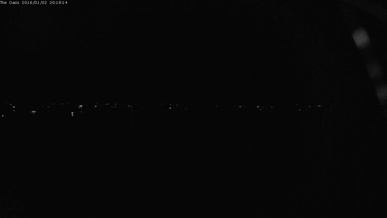 Lake Travis webcam, January 2, 2016 7:25 PM CT