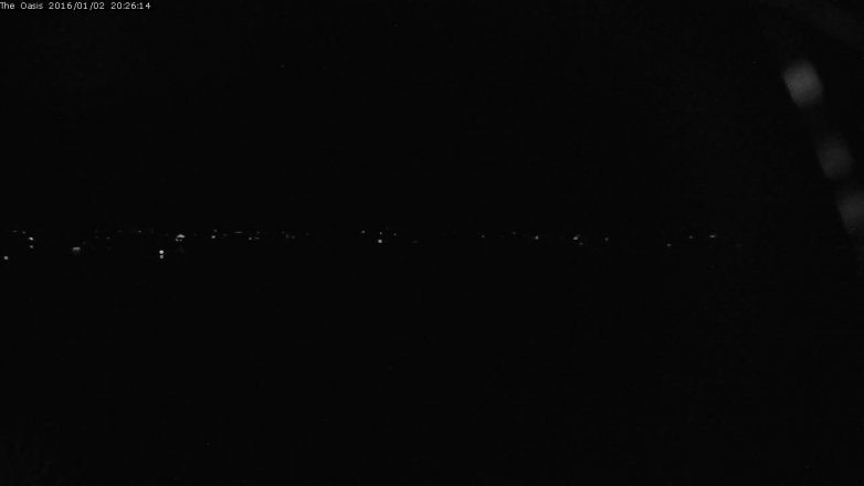 Lake Travis webcam, January 2, 2016 7:35 PM CT