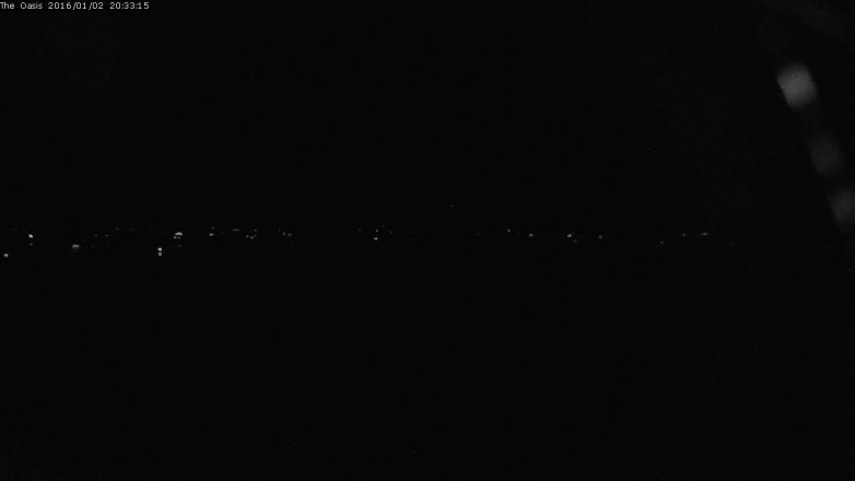 Lake Travis webcam, January 2, 2016 7:40 PM CT