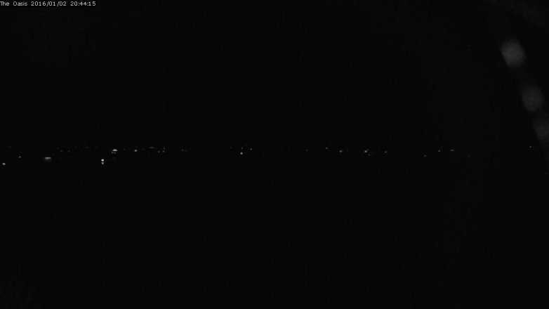 Lake Travis webcam, January 2, 2016 7:50 PM CT