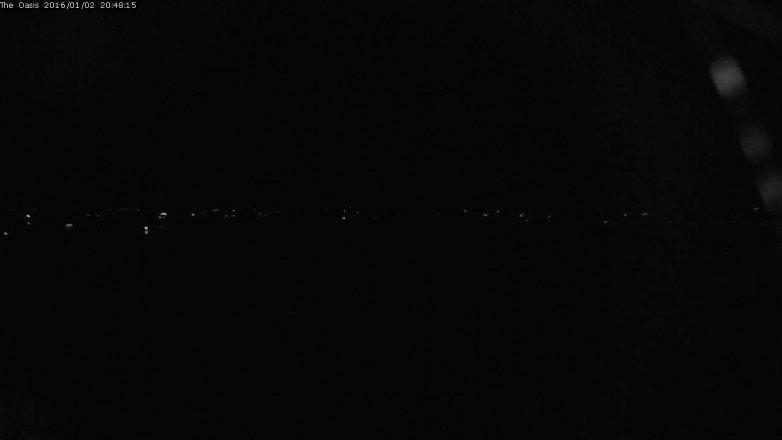 Lake Travis webcam, January 2, 2016 7:55 PM CT
