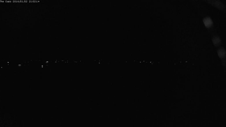 Lake Travis webcam, January 2, 2016 8:10 PM CT