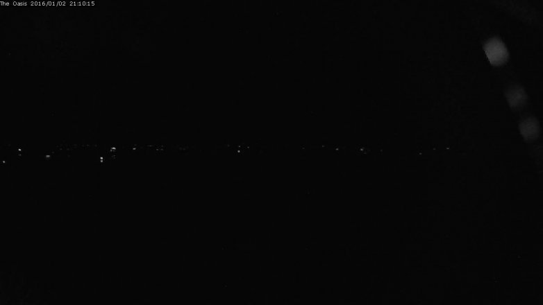 Lake Travis webcam, January 2, 2016 8:15 PM CT
