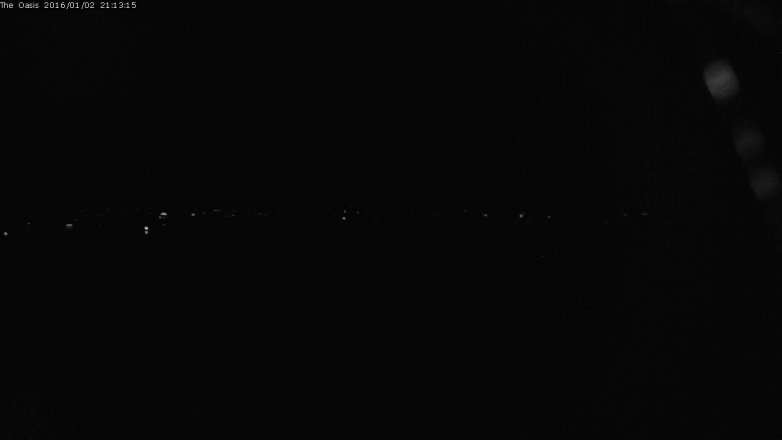 Lake Travis webcam, January 2, 2016 8:20 PM CT
