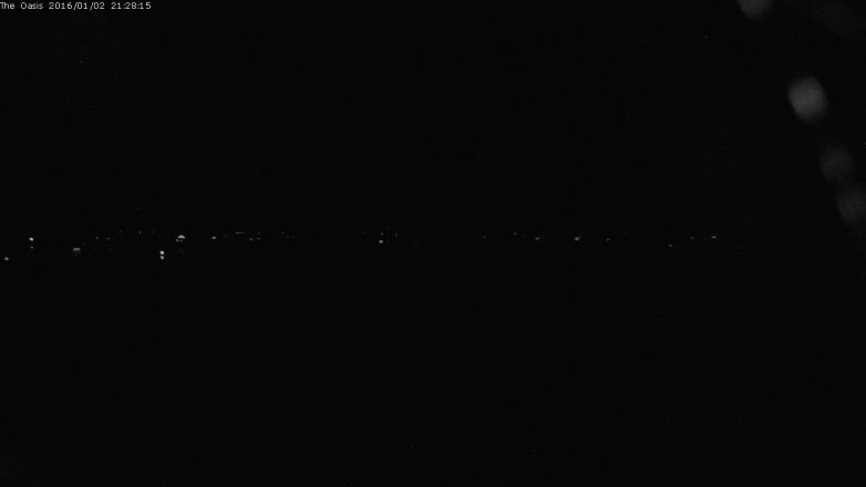 Lake Travis webcam, January 2, 2016 8:35 PM CT