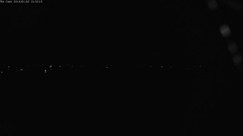 Lake Travis webcam, January 2, 2016 8:40 PM CT