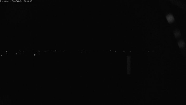 Lake Travis webcam, January 2, 2016 8:55 PM CT
