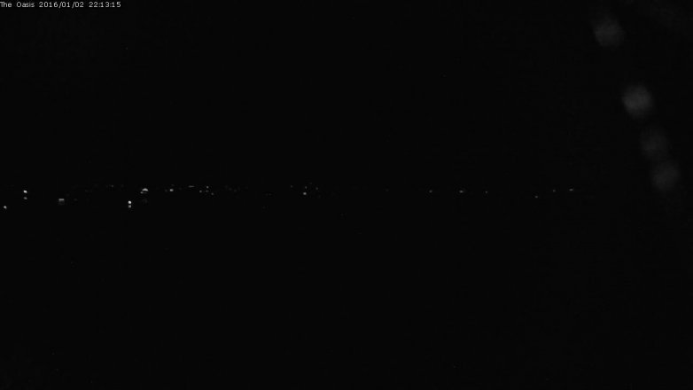 Lake Travis webcam, January 2, 2016 9:20 PM CT