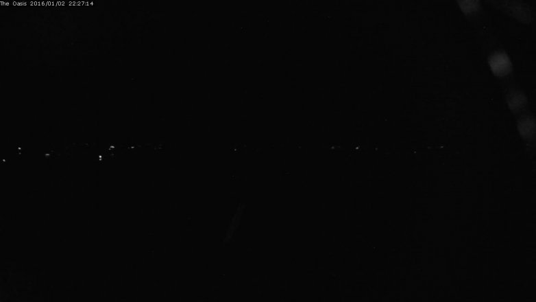 Lake Travis webcam, January 2, 2016 9:35 PM CT