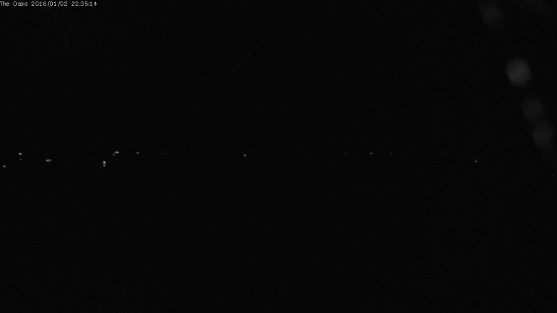 Lake Travis webcam, January 2, 2016 9:40 PM CT