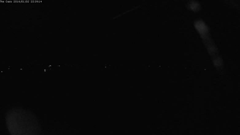 Lake Travis webcam, January 2, 2016 9:45 PM CT