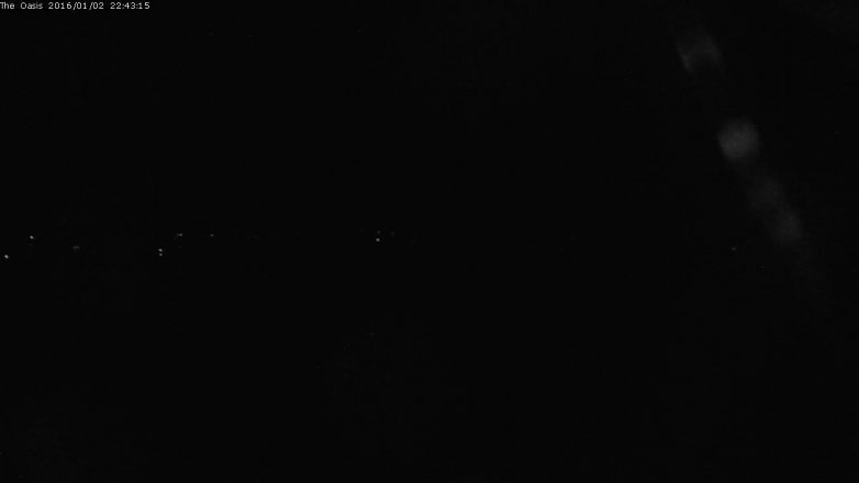 Lake Travis webcam, January 2, 2016 9:50 PM CT