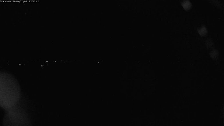 Lake Travis webcam, January 2, 2016 10:00 PM CT