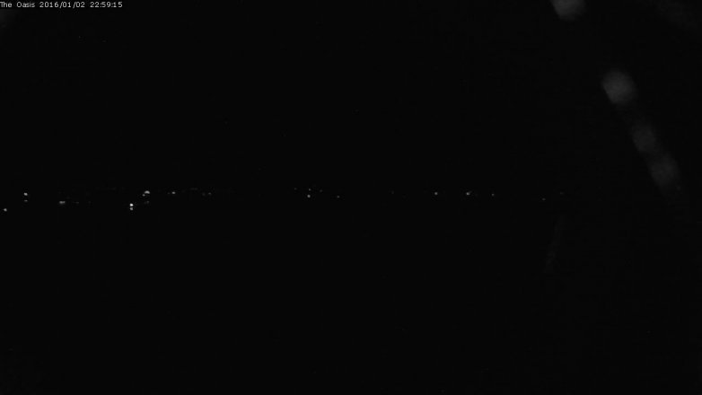 Lake Travis webcam, January 2, 2016 10:05 PM CT