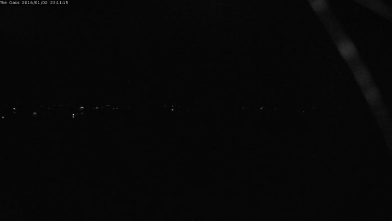 Lake Travis webcam, January 2, 2016 10:15 PM CT