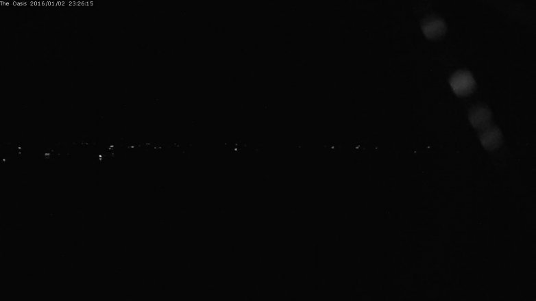 Lake Travis webcam, January 2, 2016 10:35 PM CT