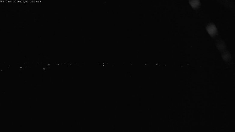 Lake Travis webcam, January 2, 2016 10:40 PM CT
