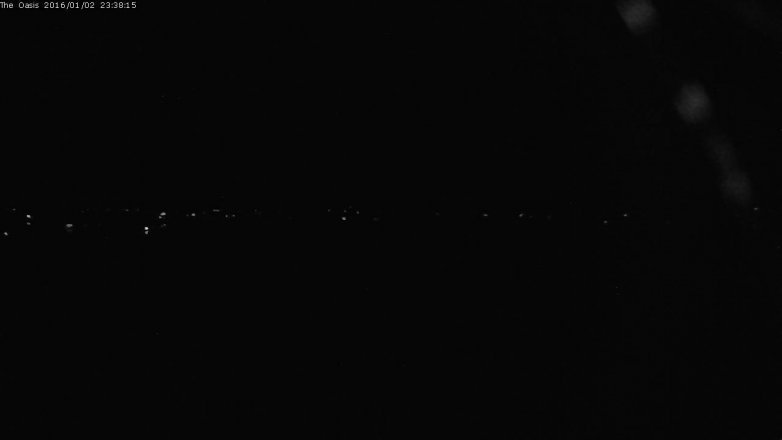 Lake Travis webcam, January 2, 2016 10:45 PM CT