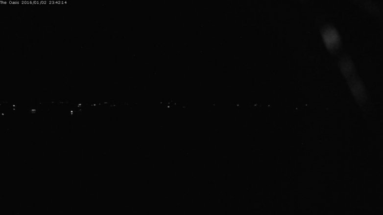 Lake Travis webcam, January 2, 2016 10:50 PM CT