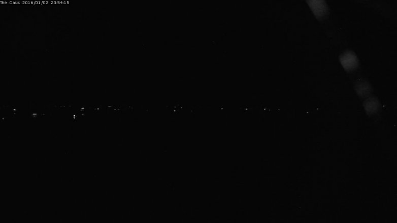 Lake Travis webcam, January 2, 2016 11:00 PM CT