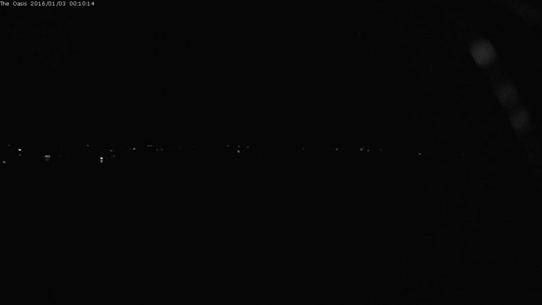 Lake Travis webcam, January 2, 2016 11:15 PM CT