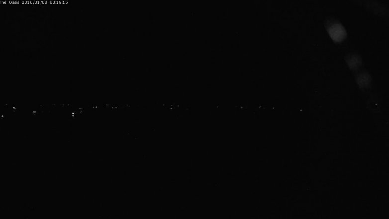 Lake Travis webcam, January 2, 2016 11:25 PM CT