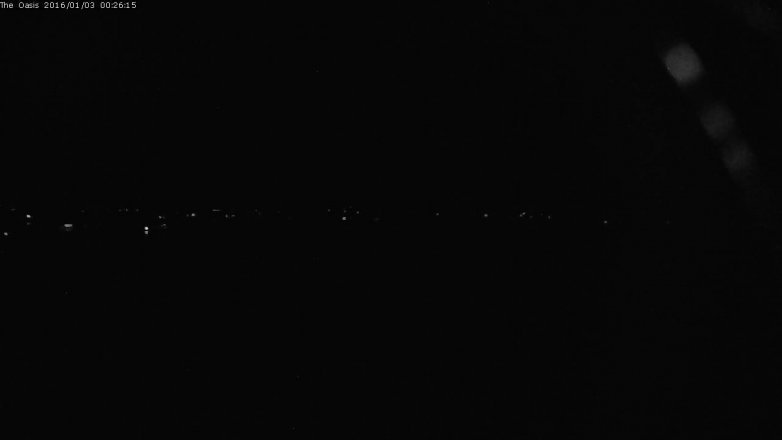 Lake Travis webcam, January 2, 2016 11:30 PM CT