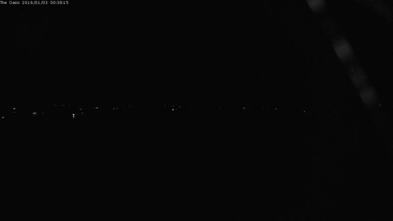 Lake Travis webcam, January 2, 2016 11:45 PM CT