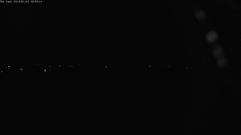 Lake Travis webcam, January 2, 2016 11:55 PM CT