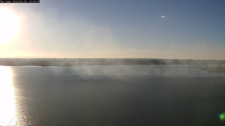 Lake Travis webcam, January 3, 2016 3:55 PM CT