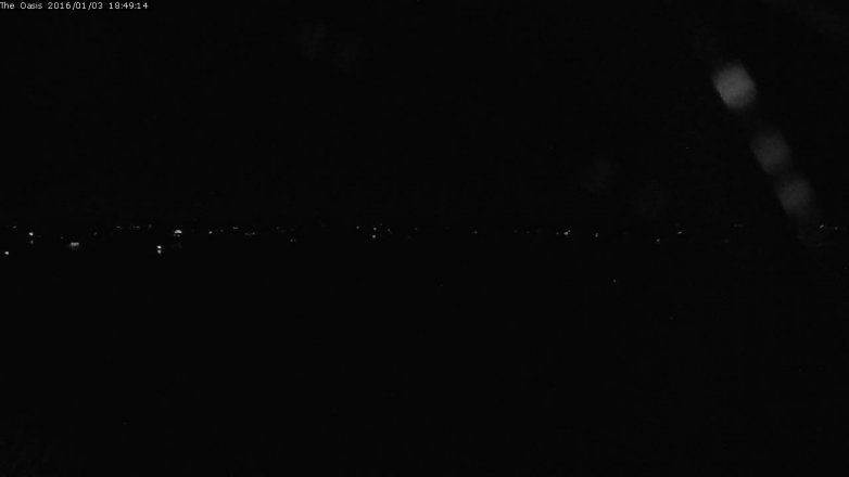 Lake Travis webcam, January 3, 2016 5:55 PM CT