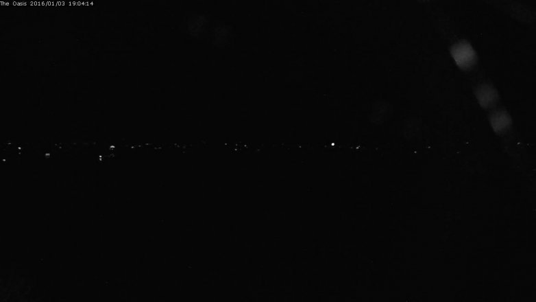 Lake Travis webcam, January 3, 2016 6:10 PM CT