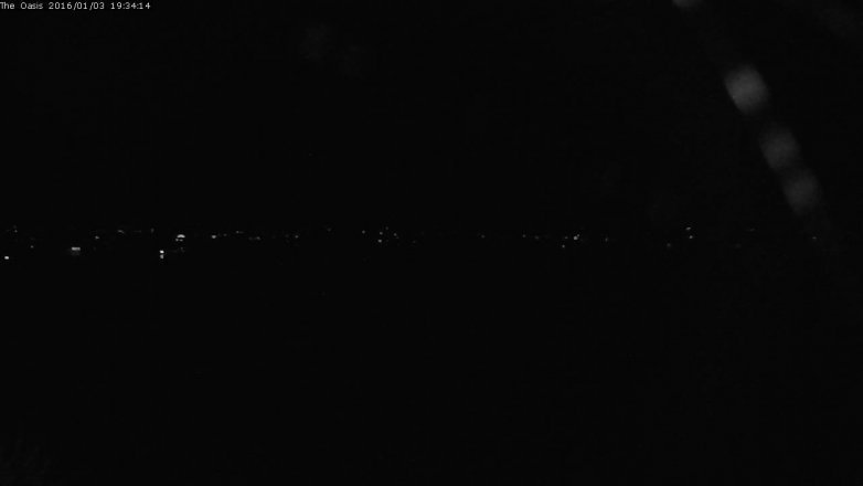 Lake Travis webcam, January 3, 2016 6:40 PM CT