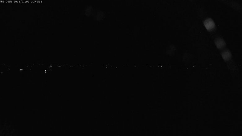 Lake Travis webcam, January 3, 2016 7:50 PM CT