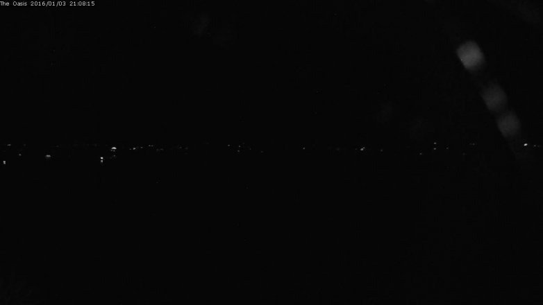 Lake Travis webcam, January 3, 2016 8:15 PM CT