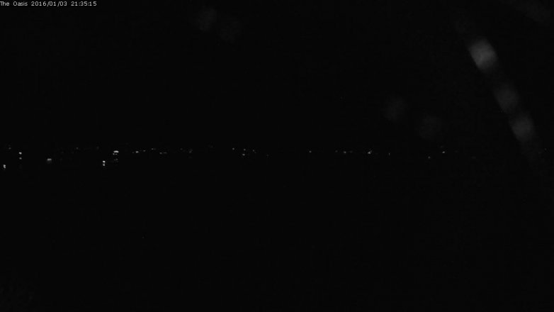 Lake Travis webcam, January 3, 2016 8:40 PM CT