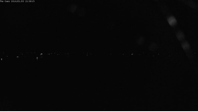 Lake Travis webcam, January 3, 2016 8:45 PM CT