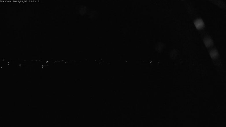 Lake Travis webcam, January 3, 2016 10:00 PM CT