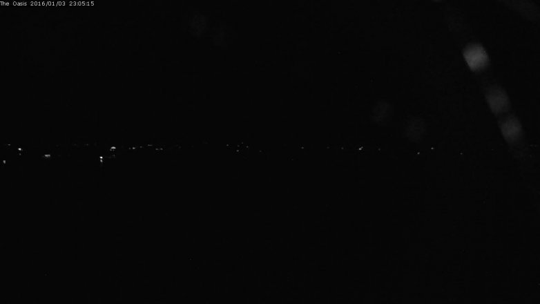 Lake Travis webcam, January 3, 2016 10:10 PM CT