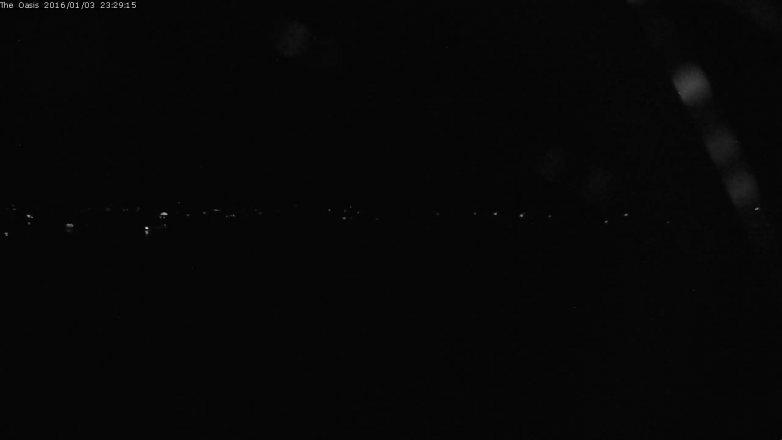 Lake Travis webcam, January 3, 2016 10:35 PM CT