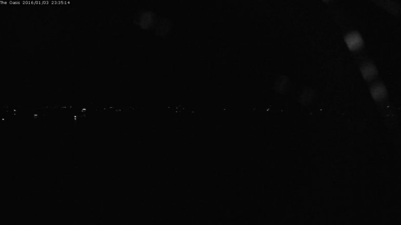 Lake Travis webcam, January 3, 2016 10:40 PM CT